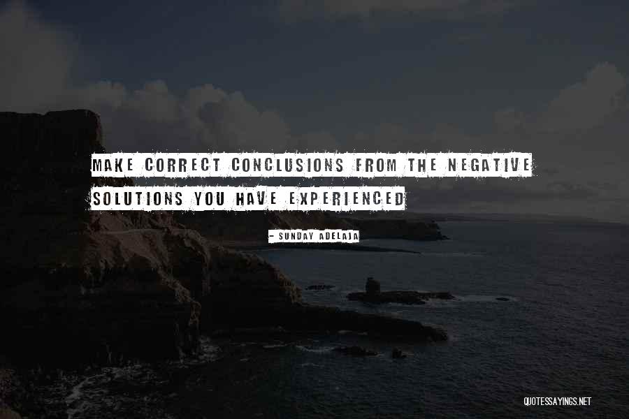 Life Solutions Quotes By Sunday Adelaja Life Solutions Quotes By Sunday Adelaja