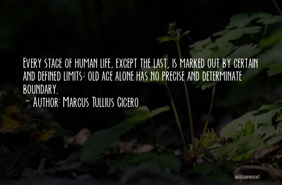 Life Stage Quotes By Marcus Tullius Cicero