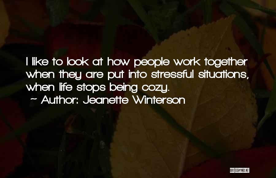 Life Stops Quotes By Jeanette Winterson