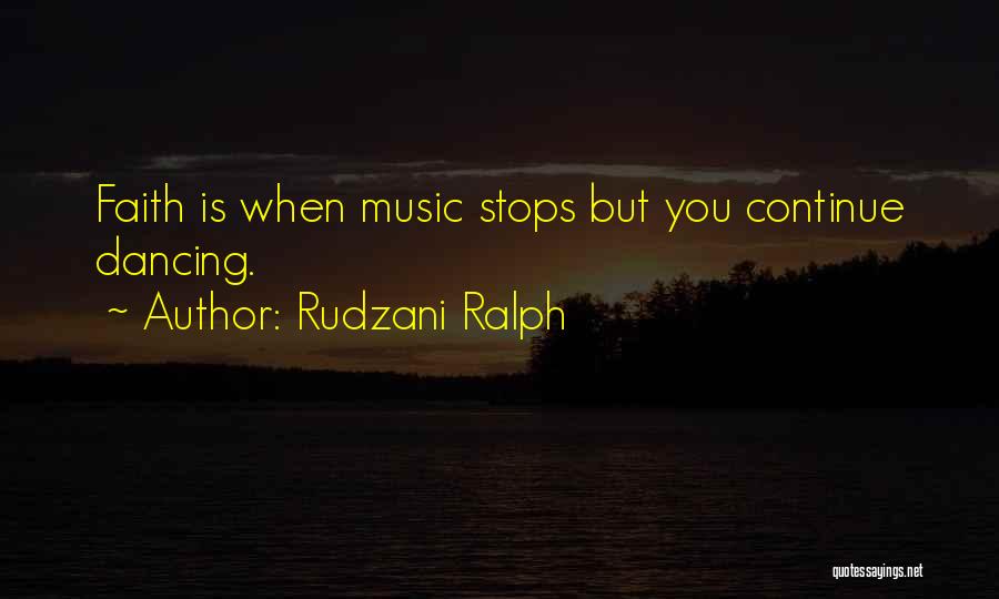 Life Stops Quotes By Rudzani Ralph