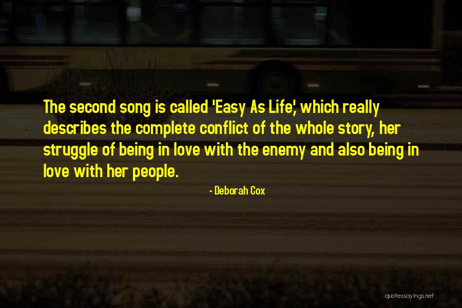 Life Story Quotes By Deborah Cox Life Story Quotes By Deborah Cox