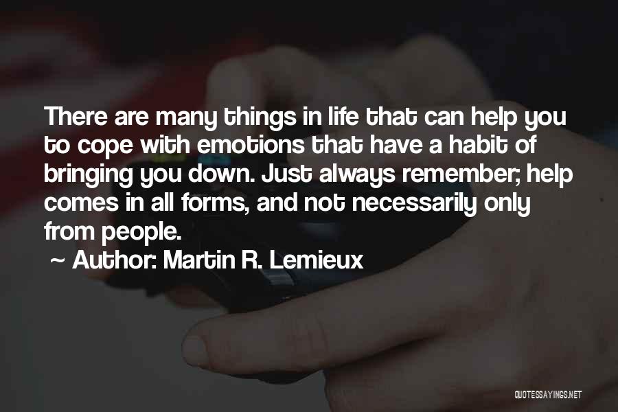 Life Strategies Quotes By Martin R. Lemieux