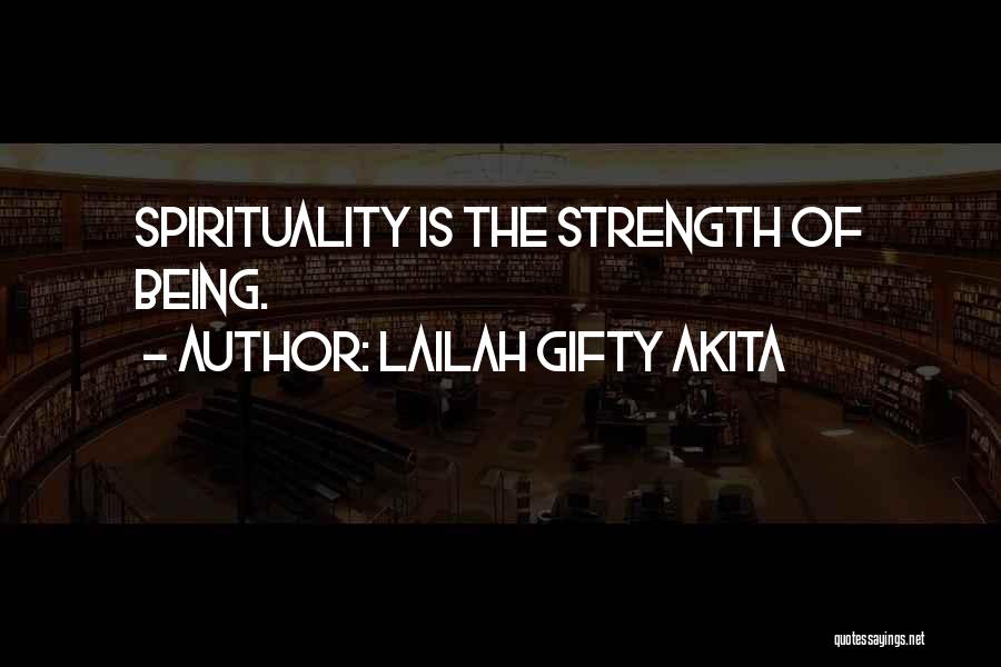 Life Strength Faith Quotes By Lailah Gifty Akita