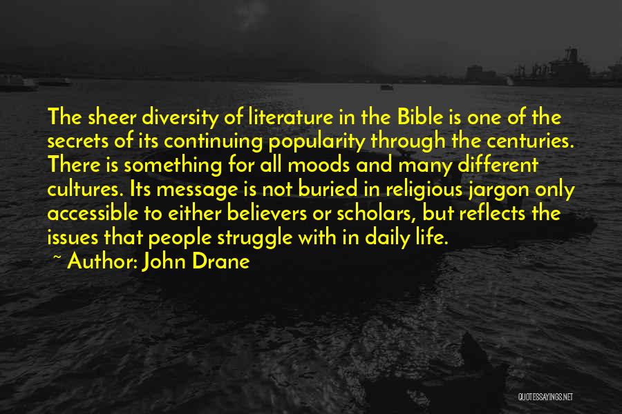 Life Struggle Bible Quotes By John Drane