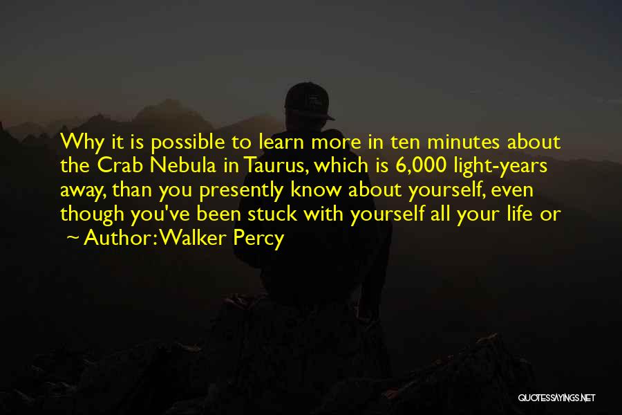 Life Stuck Quotes By Walker Percy