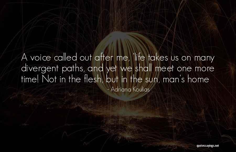 Life Takes Us Quotes By Adriana Koulias