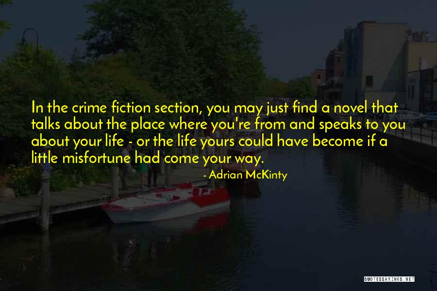 Life Talks Quotes By Adrian McKinty