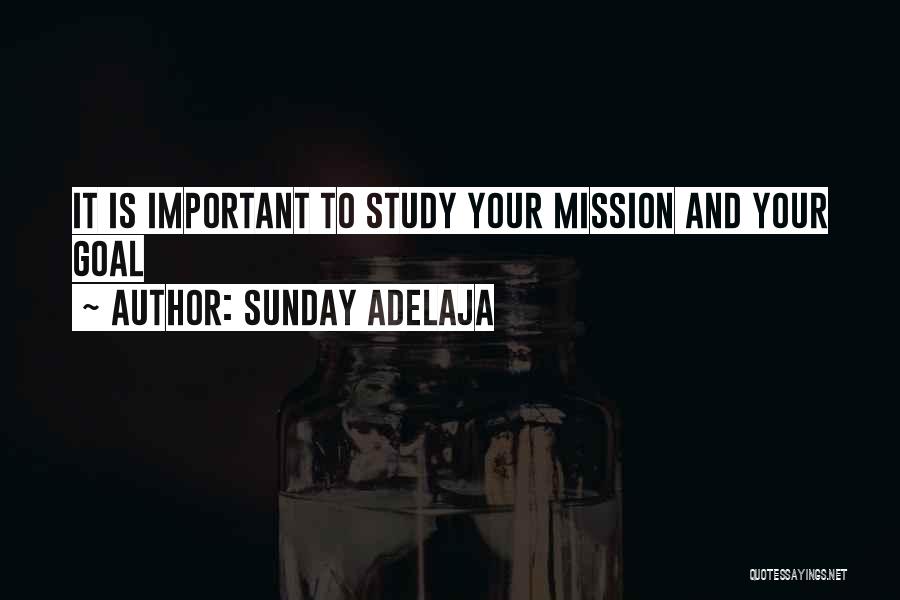 Life Target Quotes By Sunday Adelaja