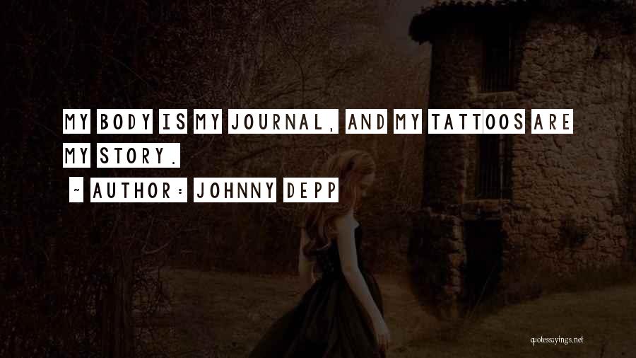 Life Tattoos Quotes By Johnny Depp