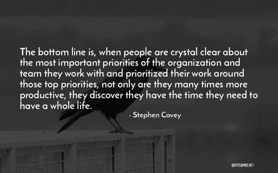 Life Team Quotes By Stephen Covey