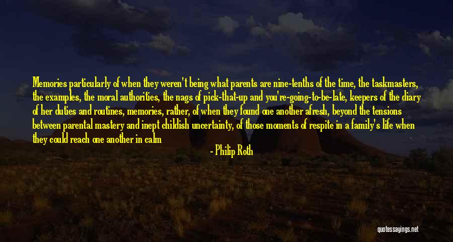 Life Tensions Quotes By Philip Roth