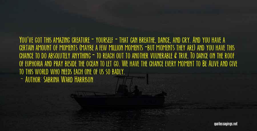 Life That Are So True Quotes By Sabrina Ward Harrison