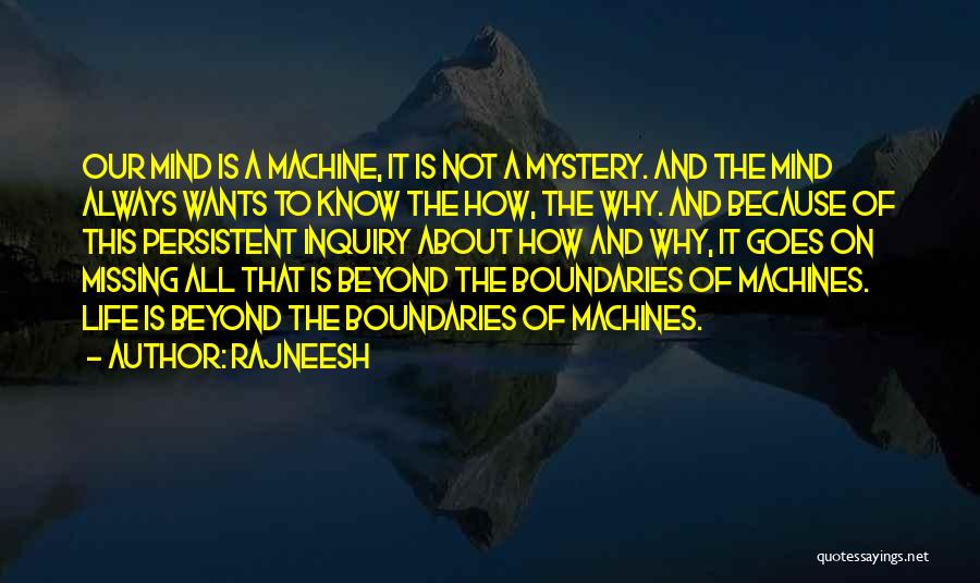 Life That Goes On Quotes By Rajneesh