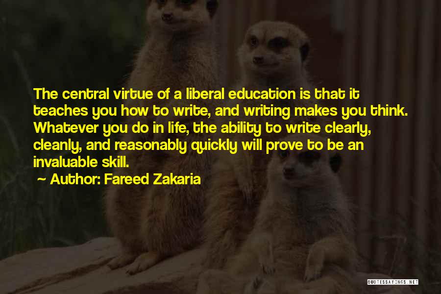 Life That Makes You Think Quotes By Fareed Zakaria
