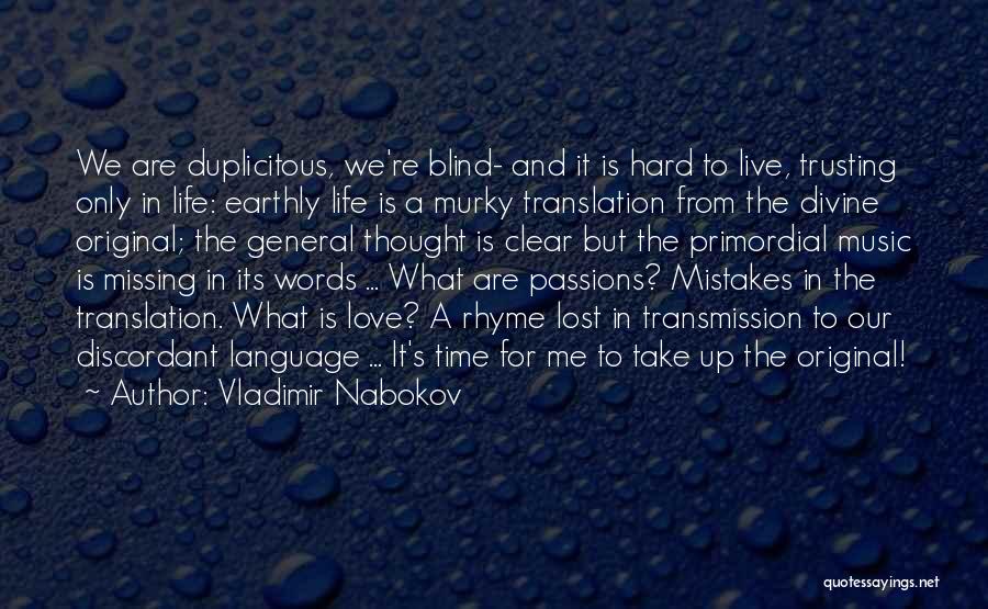 Life That Rhyme Quotes By Vladimir Nabokov