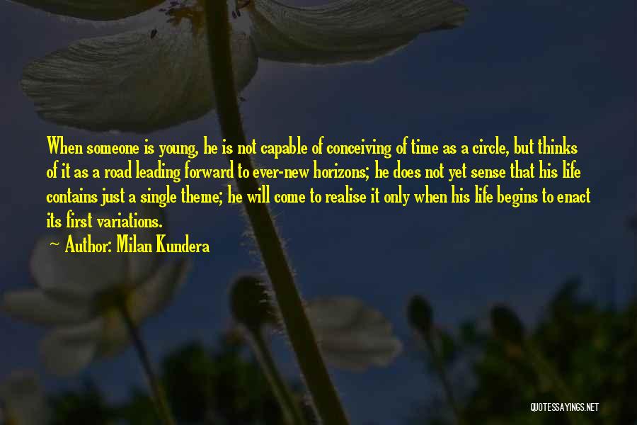 Life Theme Quotes By Milan Kundera