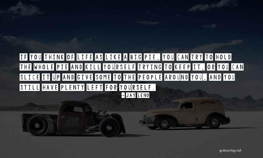 Life Thinking For Yourself Quotes By Jay Leno Life Thinking For Yourself Quotes By Jay Leno