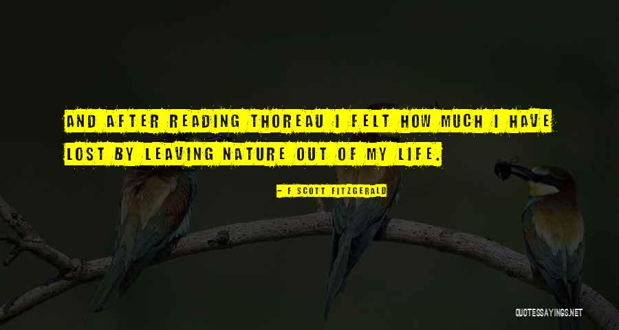 Life Thoreau Quotes By F Scott Fitzgerald Life Thoreau Quotes By F Scott Fitzgerald