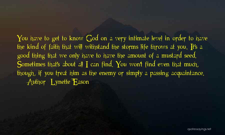 Life Throws Quotes By Lynette Eason