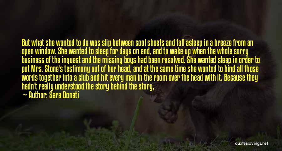 Life Time Story Quotes By Sara Donati
