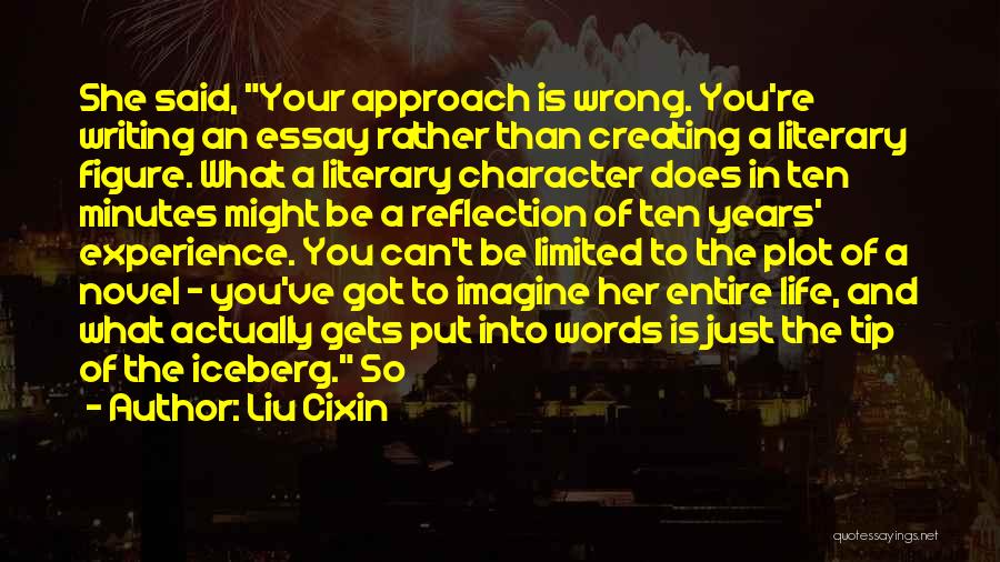 Life Tip Quotes By Liu Cixin