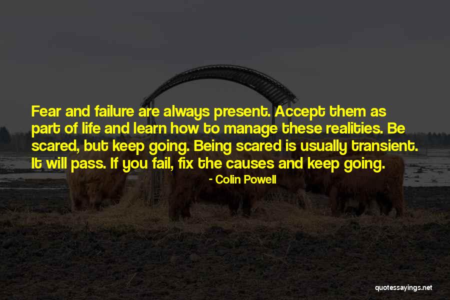 Life To Keep You Going Quotes By Colin Powell