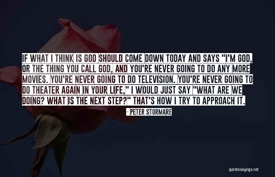 Life Today Quotes By Peter Stormare