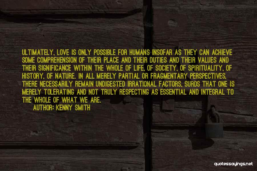 Life Tolerating Quotes By Kenny Smith
