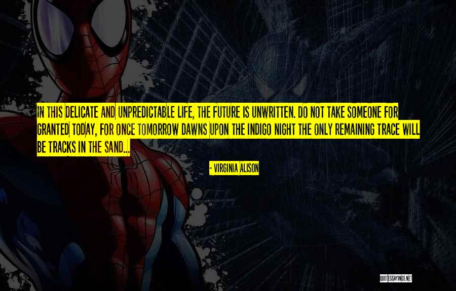 Life Tracks Quotes By Virginia Alison Life Tracks Quotes By Virginia Alison