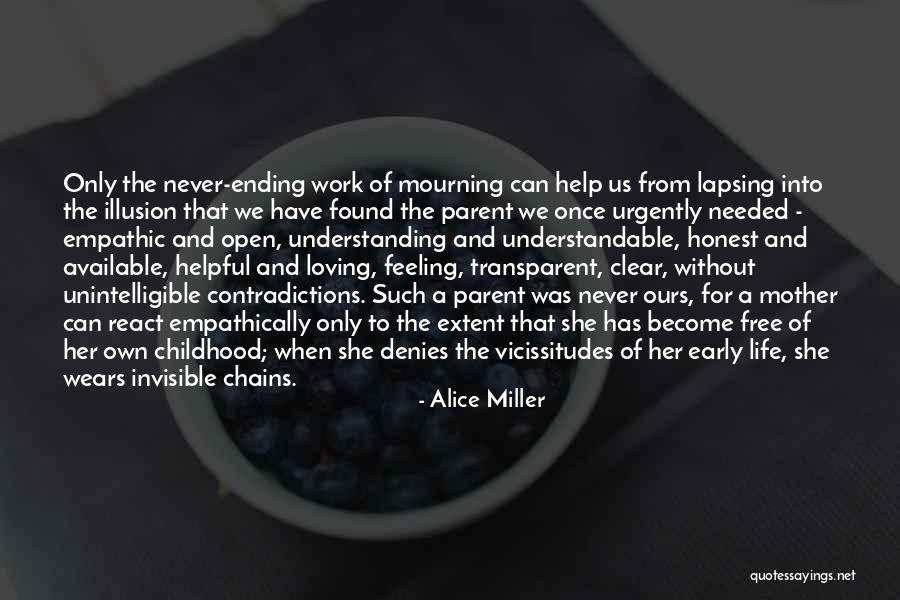 Life Transparent Quotes By Alice Miller Life Transparent Quotes By Alice Miller