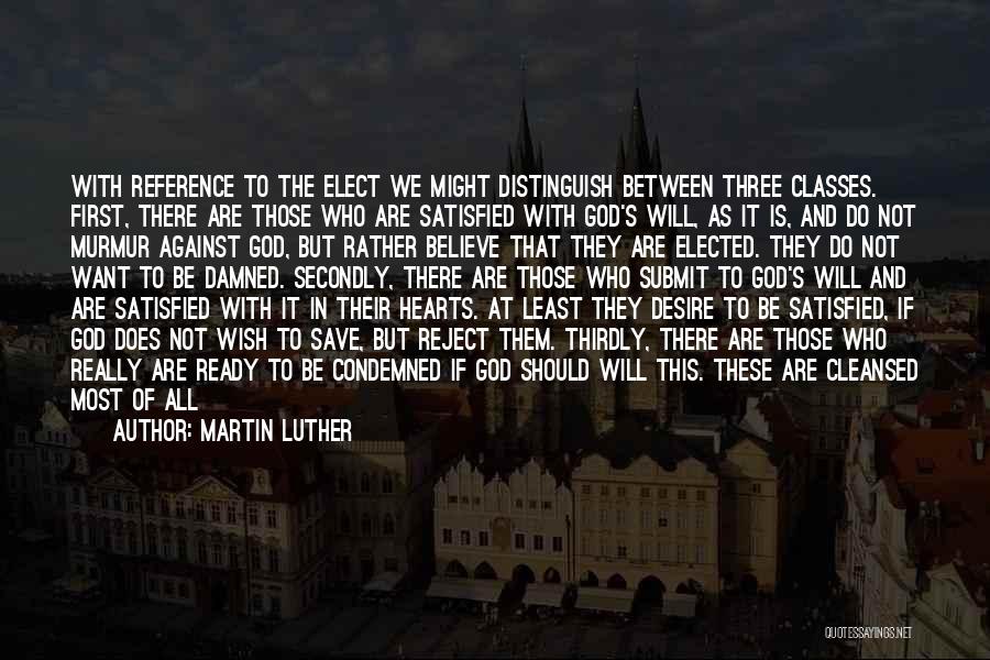 Life Tribulation Quotes By Martin Luther