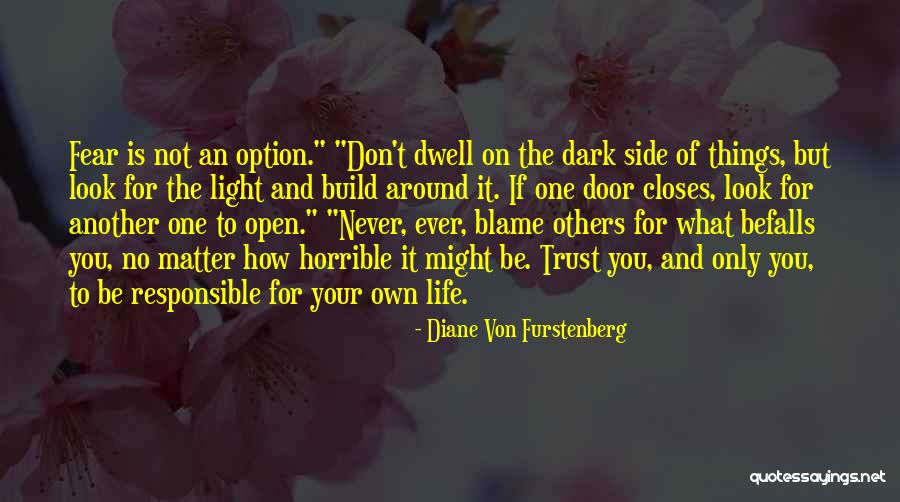 Life Trust No One Quotes By Diane Von Furstenberg