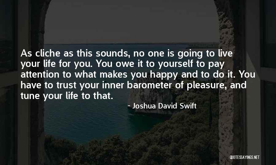 Life Trust No One Quotes By Joshua David Swift