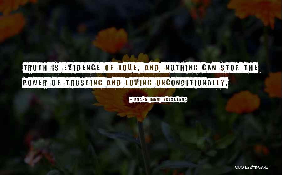 Life Trusting Quotes By Amaka Imani Nkosazana