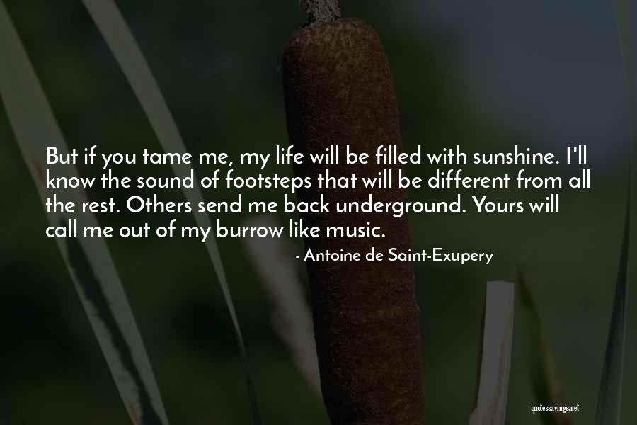 Life Underground Quotes By Antoine De Saint-Exupery Life Underground Quotes By Antoine De Saint-Exupery