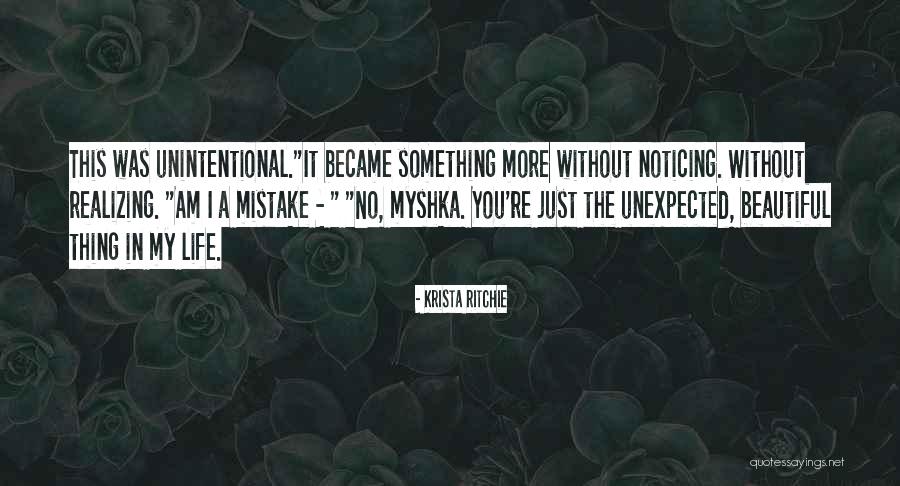 Life Unexpected Quotes By Krista Ritchie