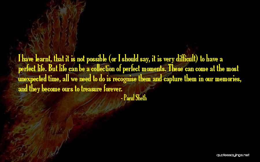 Life Unexpected Quotes By Parul Sheth