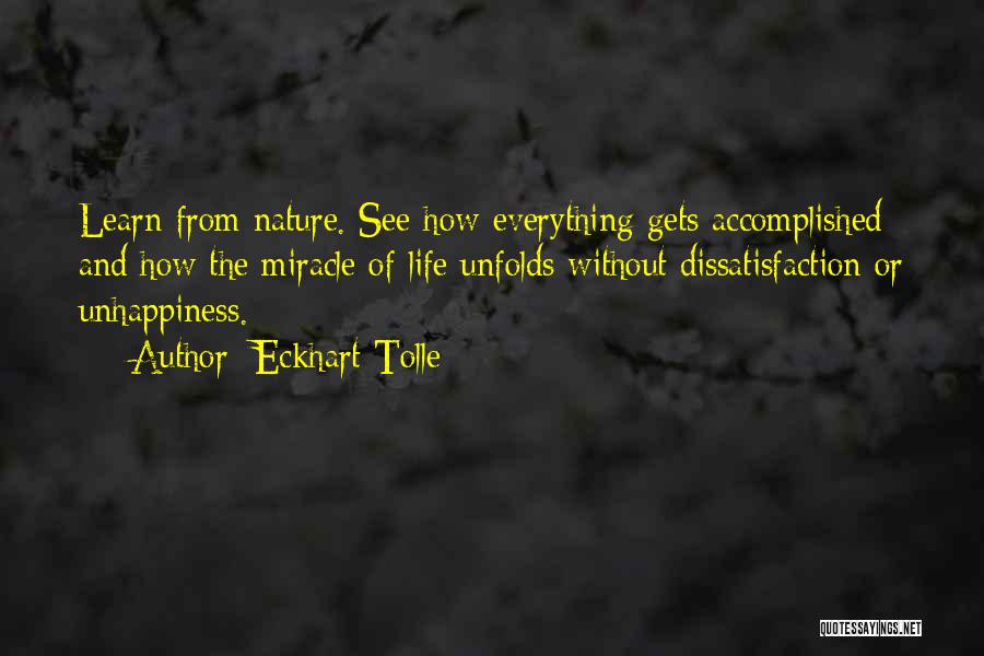 Life Unhappiness Quotes By Eckhart Tolle