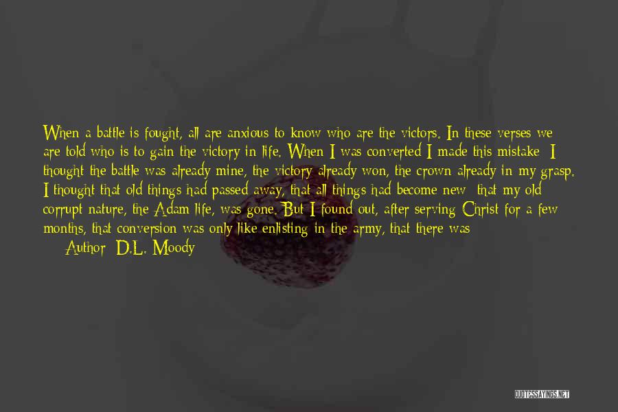 Life Verses Quotes By D.L. Moody