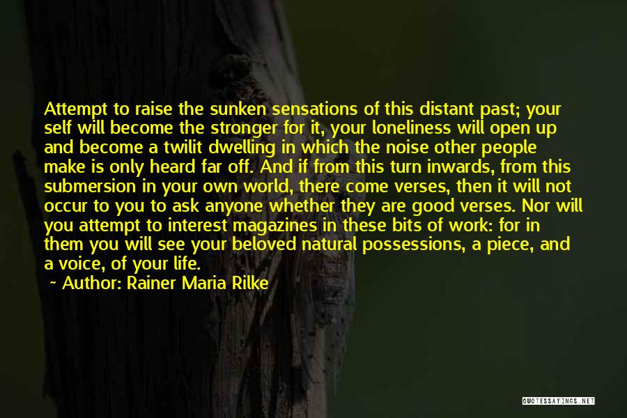 Life Verses Quotes By Rainer Maria Rilke