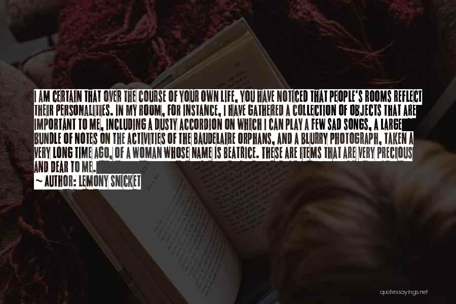Life Very Sad Quotes By Lemony Snicket