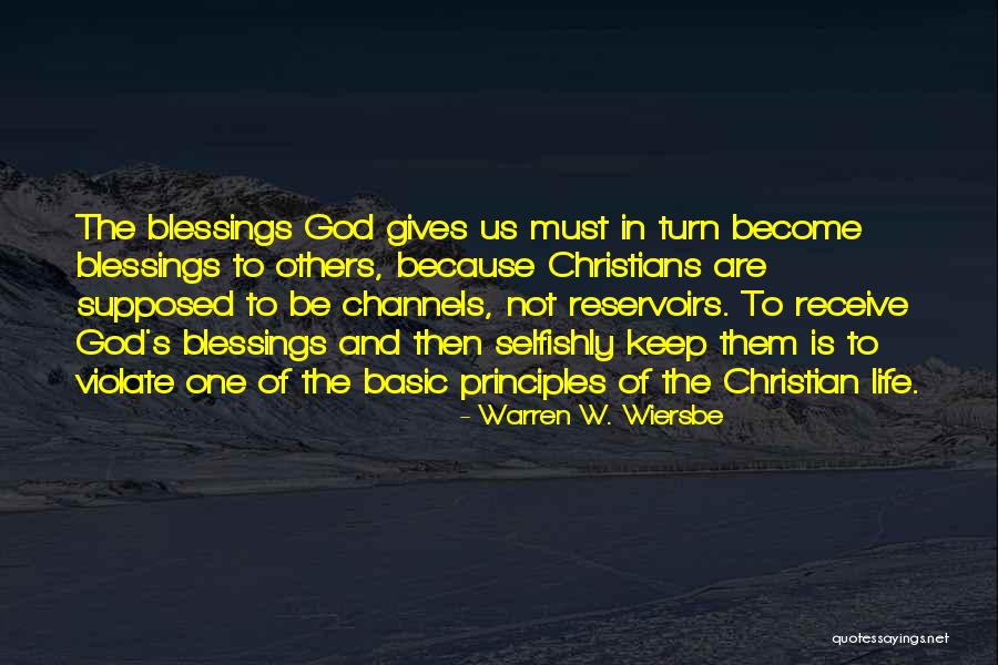 Life W/ God Quotes By Warren W. Wiersbe