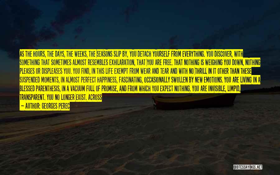 Life Water Quotes By Georges Perec