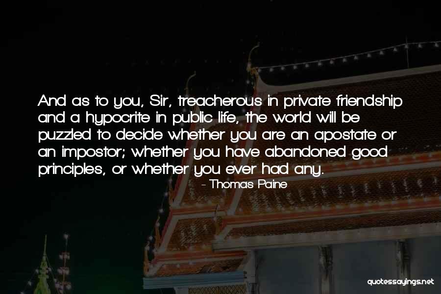Life Will Be Good Quotes By Thomas Paine Life Will Be Good Quotes By Thomas Paine