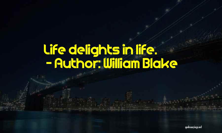 Life William Blake Quotes By William Blake