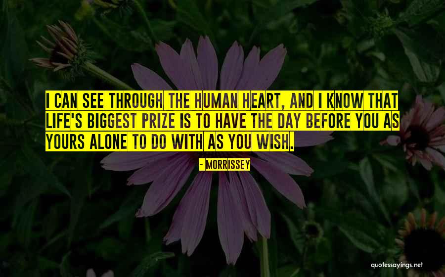 Life Wish Quotes By Morrissey Life Wish Quotes By Morrissey