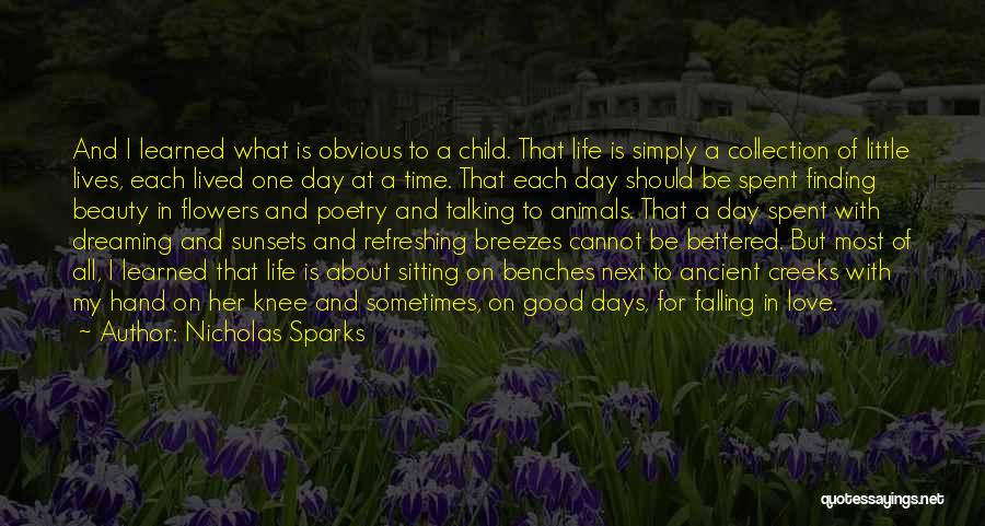 Life With Animals Quotes By Nicholas Sparks