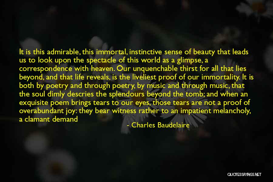 Life With Music Quotes By Charles Baudelaire