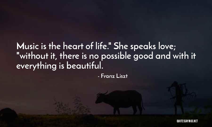 Life With Music Quotes By Franz Liszt