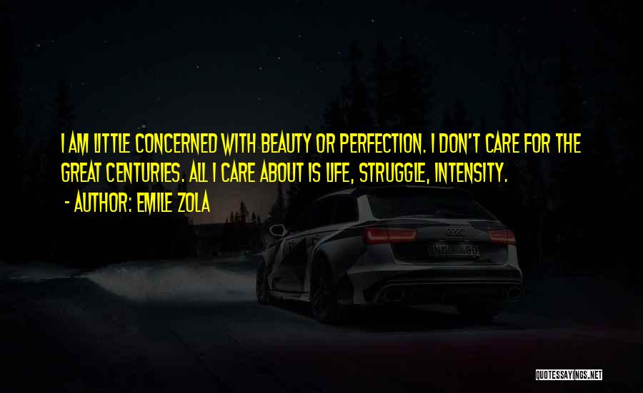 Life With Struggle Quotes By Emile Zola